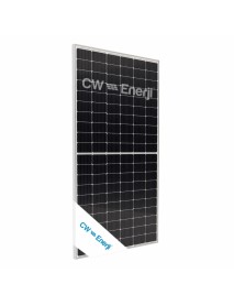 CW Enerji 375 w Watt 120PM M6 Half Cut Güneş Paneli Solar Panel Monokristal